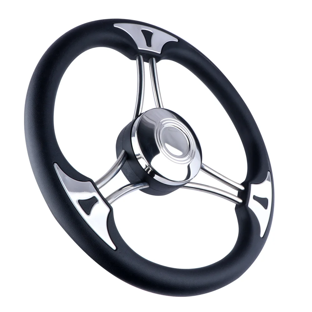 عجلة قيادة بحرية من الفولاذ ال - مراجعة Fishing Boat Steering Wheel وسعره