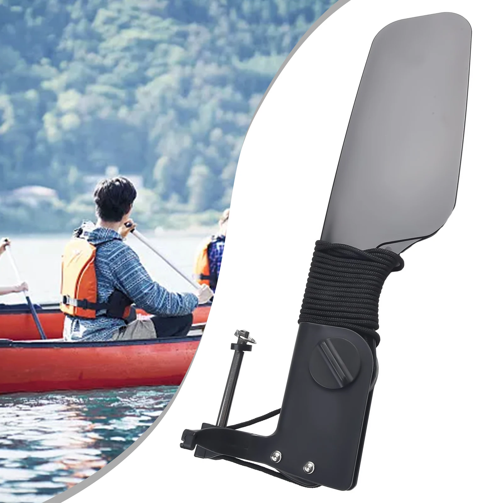 لدفة الكاياك ذات الذيل الكبير  - مراجعة Fishing Boat Steering Wheel وسعره
